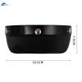 Visor Snap Shade Protector for Retro Helmets 3/4 Helmets Black. 