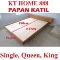 PAPAN KATIL QUEEN / KING size Plywood Bed Frame. 