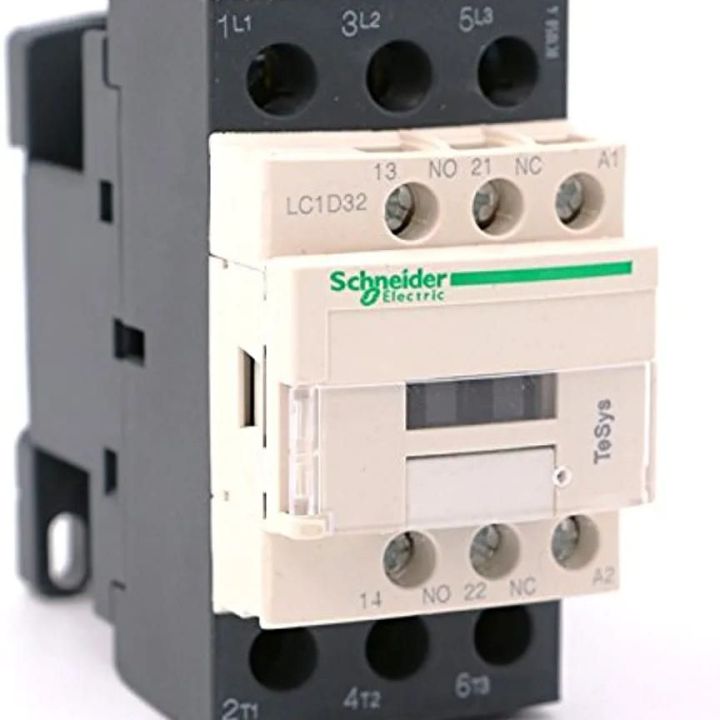 LC1D32 LC1D32F7 LC1D32F7C TeSys D Contactor - 3P(3 NO