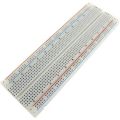 Solderless Breadboard project board  -16.5cm x 5.6cm - 830 tie points. 