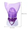 Weja Beauty Moisturizing Hot Facial Steamer Skin Care Thermal Sprayer Smooth Skin Facial Spa Warm Steam Sauna Aroma Steamer (Purple). 