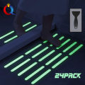 24pcs Bathtub Non-Slip Stickers Luminous Shower Mats For Showers Anti Slip Bath Tub Stickers With Scraper. 