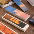 RHS Online 30PCS Warm Series Paper Card Bookmarks for Books Holder Share Book Markers Tab Decoration Bookmark. 