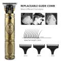 Vintage T9 Trimmer For Men Golden. 