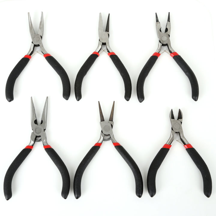 DIY Jewelry Tool Material Set Tweezers Pliers Wires Needle Nose Pliers
