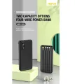 Aspor A301 20000mAh Power Bank, 4 Output/2 Input, Compact And Slim Design, Smart And Quick Charge. 