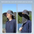 Summer Sun Hats UV Protection Outdoor Fishing Cap For Men Women Muqin. 