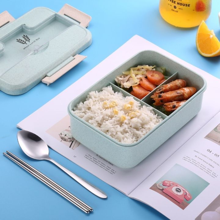 Hot%20Lunch%20Box%20With%20Spoon%20Chopsticks%20Wheat%20Straw%20Dinnerware%20Food%20Storage%20Container%20Children%20Kid%20School%20Office%20Microwave%20Bento%20Box%20-%20Image%205