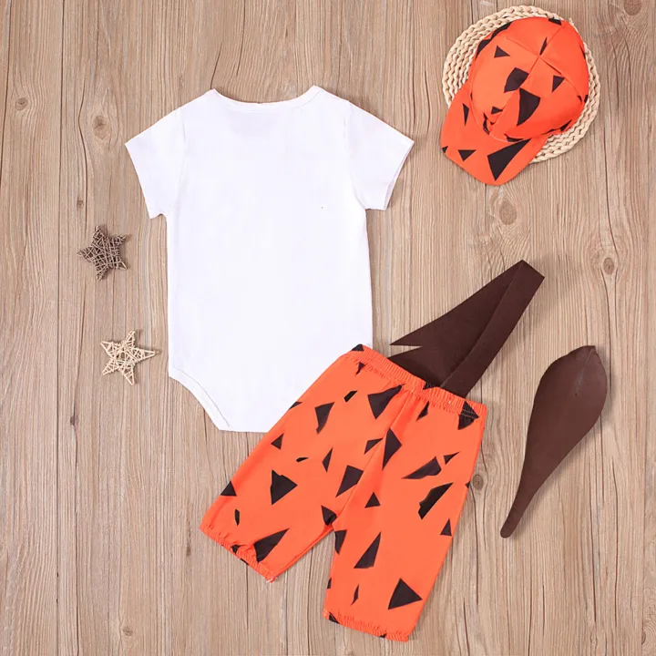 Halloween%20Kids%20Toddler%20Caveman%20Cosplay%20Costume%20Halloween%20Dog%20Bones%20Historical%20Party%20Romper%20Strap%203-6%20Month%20Boy%20Clothes%20Winter%20-%20Image%204