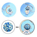 Couple Necklaces Delicate Moon Star Universe Space Charm Necklaces. 
