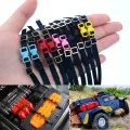 For 1/14 Tamiya RC Truck 1/10 Crawler Car Traxxas Trx4 Defender Toy Simulation Luggage Rack Rope Luggage Strap Mood Pieces. 