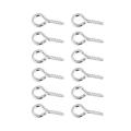 100pcs Screw Eye Pin Eyepins Eyelets Peg Tail Findings Hooks Jewelry DIY GL. 