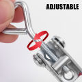 Metal Galvanized Stainless Steel Latches Heavy Duty Box Buckles Toggle Latch Hasp Lock Hook Bolt. 