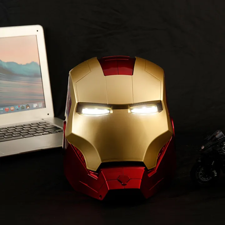 NEW%20In%20Stock%20Marvel%20Avengers%20Iron%20Man%20Helmet%20Adult%20Child%20Model%20Cosplay%201:1%20Light%20Led%20Ironman%20Mask%20Action%20Figure%20Toys%20Gift%20-%20Image%203