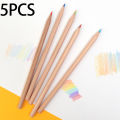 1/5/10Pcs Wood 7 Colors Rainbow Core Colored Pencils DIY Cute Color Pencil For Kid School Graffiti Drawing Painting. 