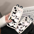 Phone Case For Samsung Galaxy A15 A14 A13 4G 5G A21S A22 A05 A05S A04S A04 A04E A02 A02S A03 Core Back Cover Casing Fashion 3D Wavy Curved Edge Cartoon 3D Cute Panda Doll Ears Creative Silicone Protection Shockproof Soft Back Cover. 