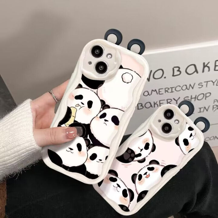 Phone%20Case%20For%20Samsung%20Galaxy%20A15%20A14%20A13%204G%205G%20A21S%20A22%20A05%20A05S%20A04S%20A04%20A04E%20A02%20A02S%20A03%20Core%20Back%20Cover%20Casing%20Fashion%203D%20Wavy%20Curved%20Edge%20Cartoon%203D%20Cute%20Panda%20Doll%20Ears%20Creative%20Silicone%20Protection%20Shockproof%20Soft%20Back%20Cover%20-%20Image%206