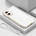For OPPO A76 Case oppo a96 Phone Case Oppo A96 A76 Case CPH2333 CPH2375 Cover A76 96 Luxury Square Plating Shockproof Back Cover. 