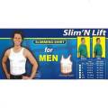 Slim & Lift Slimming Shirt For Men Xxl Size - White. 