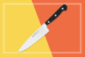 Professional Kitchen Knife , Culinary Chef Knife , Culinary Chef Knife (8"Inch Blade). 