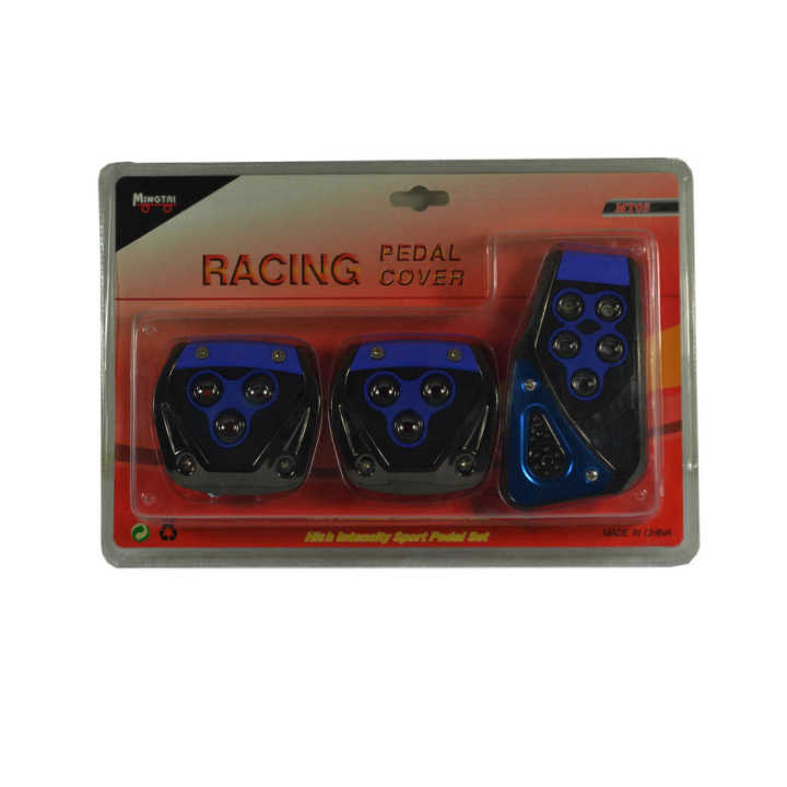 RACING PEDAL COVER SET - MANUAL