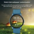 Z2 mart ports Watch 1.3'' Full-touch LCD creen 10mm Ultra-thin Body BT Dial-up Call Health Monitoring Multiple ports Mode Custom Dial Compatible with Android iOS. 
