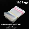 Width Clear self Adhesive Bag Transparent clothes shoes T-shirt socks underwear Bra Gift packaging pouches 100pcs Transparent Bags. 