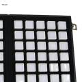 Diamond Gemstone Display Tray Multigrid Showcase Portable for Store Show white 70 grid. 