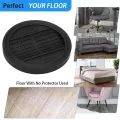 Furniture Castor Cups 4 PCS, Rubber Feet Pads Non Slip Furniture Coasters for Chair Leg Floor Protectors Bed Sofa Wheel. 