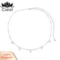 Carat Body Chains Gloss Adjustable Pendant Rhinestone Belly Chains. 