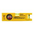 8-inch Magnetic Torpedo Level with 1 Direction Pin, 2 Vials and 360 Degree View. 