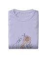 Minimal Print 100% Cotton Girls Women's Ladies T shirts Girls Cute Line Art Easthetic Minimalist Girl Floral Print T-shirt Top Casual Tshirt. 