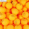 Huieson 20 30 50 100 English New Material Table Tennis Balls 3 Star 40+ ABS Plastic Ping Pong Balls Table Tennis Training Balls. 