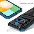 PlusCase for Samsung Galaxy A52 / A52s 5G Case Card Slot Holder Lens Protect Casing Kickstand Shockproof Phone Back Cover. 