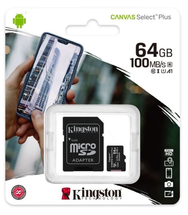 Kingston Micro SD Card – 100MB/s – 8GB | 16GB | 32GB | 64GB | Daraz.lk