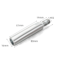 2X Angle Grinder Extension Connecting Rod M10 Thread Rotary Shaft Polish Wheel Sander Pad Angle Grinder Accessories. 
