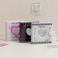 Photo Organizer Stationery Love Heart Photo Album Shell Cover & Inner Pages Binder Photocards Holder Large Capacity Simple Picture Albums Collection Kpop Card. 