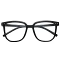 Blackout Glasses Computer Glasses Eye Protection Unisex Glasses Transparent Frame Anti Blue Light Glasses Eyewear Accessory Lightweight Eyeglasses Round Glasses for Screen Digital Devices Eye Strain. 