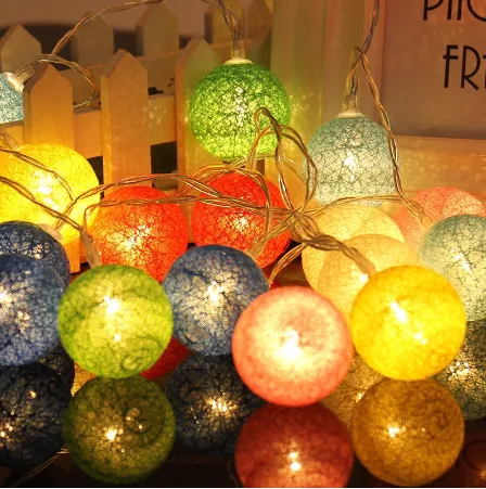 2.2M%2020Leds%20Cotton%20Ball%20String%20Lights%20Garland%20Ball%20Fairy%20Light%20String%20For%20Holiday%20Wedding%20Party%20Decoration%20Home%20Lamp%201Pcs%20-%20Image%205