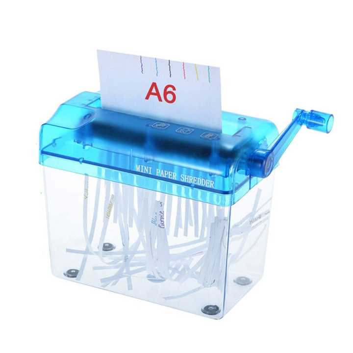 paper shredder hand shredder machine