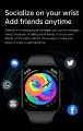 HD Touch Screen   Series 7 -X001 Bluetooth Call IP67 Waterproof FitPro Smartwatch  for iPhone Xiaomi Android Phone. 