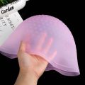 Hot Sale Silicone Hair Coloring Highlighting Cap With Hook Reusable Hair Coloring Hat Dye Hat Caps. 