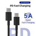 Samsung Cable Type C PD Cable USB C To USB C 25w Super Fast Charging 5A Type C To Type C USB 3.0 25W. 