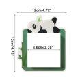 Luminous Animal Switch Sticker Cartoon Sticker Glow In The Dark Fluorescent Decoration Panda Switch Sticker Home Kid Room Decor. 