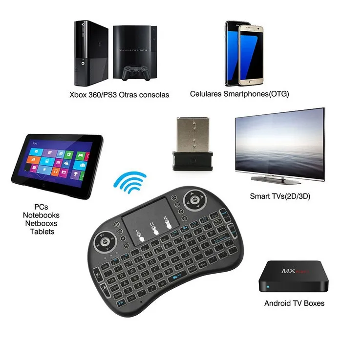 Wireless%20Mini%20Keyboard%20Remote%20Control%20Touchpad%20For%20Smart%20TV%20Android%20TV%20Box%20PC%202.4GHz%20With%20RGB%20Backlit(Black)%20-%20Image%204