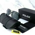 POLICE Aviation Sunglasses Retro Men Polarized Design Eyewear Male Driving UV400 Anti-glare Glasses. 