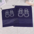 Shoes Storage Bag Closet Organizer Non-woven Travel Portable Bag Waterproof Pocket Clothing Classified Hanging Bag. 