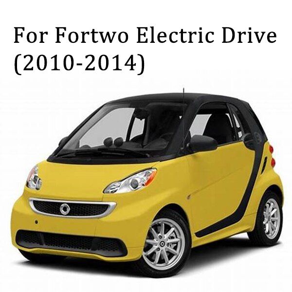 【Fortwo ED - 5PCS White 6000K】 AENVTOL Interior LED For Smart Fortwo 450 451 Forfour 453 EQ Canbus Vehicle Indoor Reading Error Free