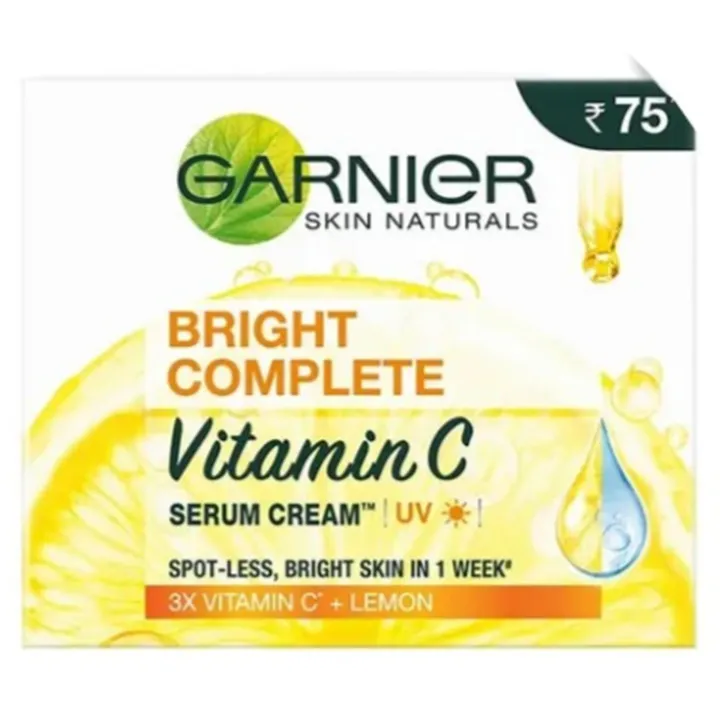 Garnier Bright Complete vitamin c  Cream UV – 23g