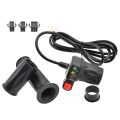 LKPCIGCXM Electric Bike Throttle Accelerator for Electric Bicycle/E-Bike/Mountain Bike Throttle Speed Control Handle,36V. 